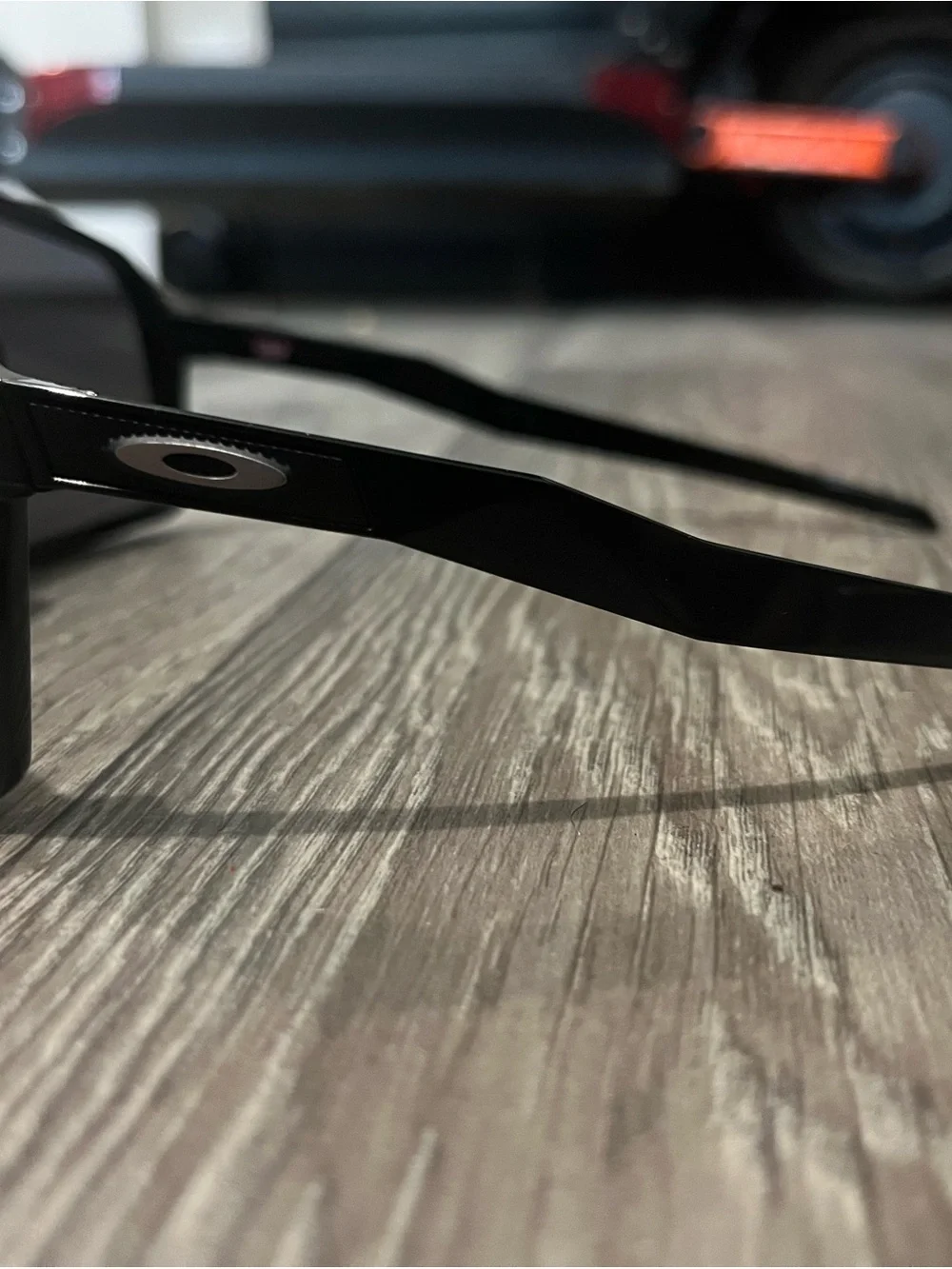 Oakley Black Sunglasses with Dark Lenses